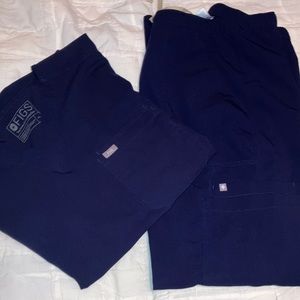 These are Dark Blue XL figs scrub set.